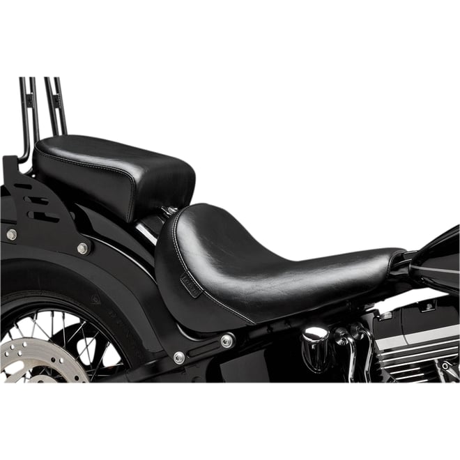 Le pera Bare Bones Pillion Pad - Deluxe - Smooth - Black - FLS/FXS '11-'17 Le pera Bare Bones Pillion Pad - Deluxe - Smooth - Black - FLS/FXS '11-'17