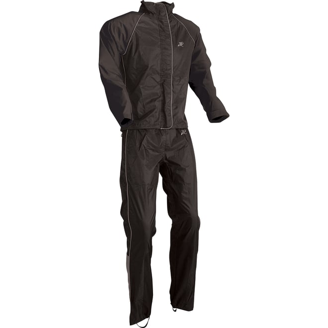 Z1R Women's 2 Piece Rainsuit Black Z1R Women's 2 Piece Rainsuit Black
