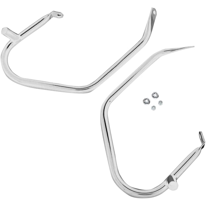 Drag specialties Saddlebag Guard - Chrome