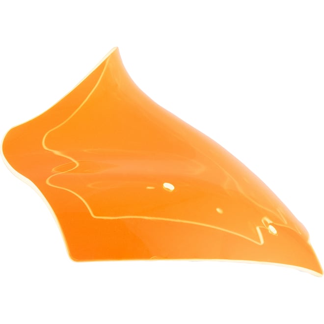 Klock werks Kolor Flare™ Windshield - 10" - Orange Ice - FLTR
