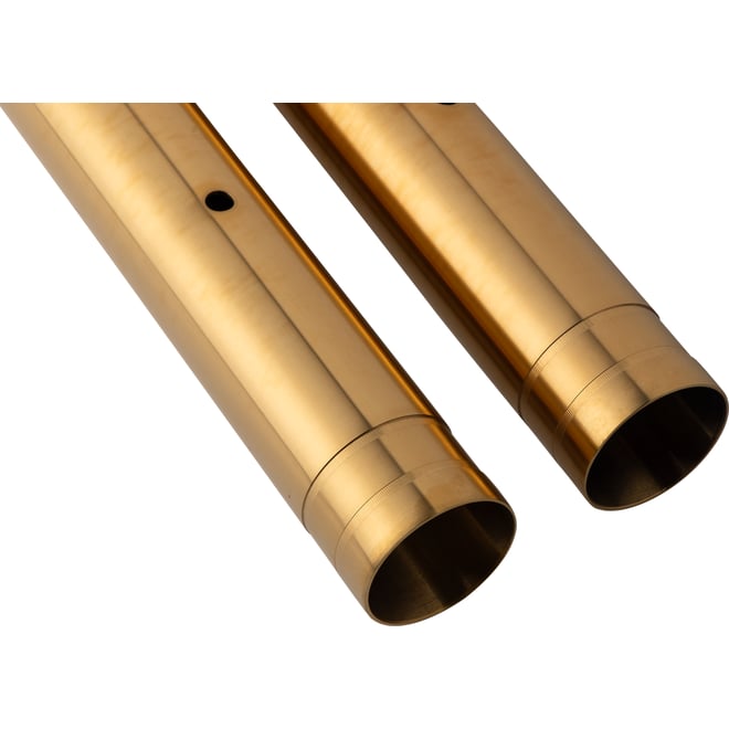 Custom cycle engineering Fork Tubes - 47 mm - 21.18" - Gold Custom cycle engineering Fork Tubes - 47 mm - 21.18" - Gold
