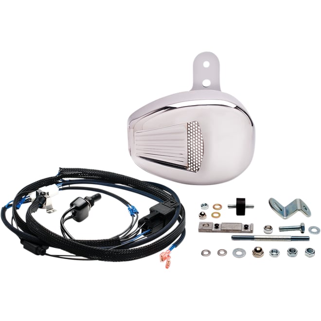 Jims Forceflow Head Cooler - Chrome - Twin Cam