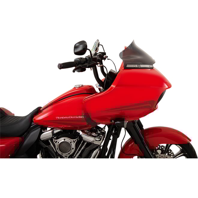Klock werks Flare™ Windshield - 9" - Dark Smoke - FLTR