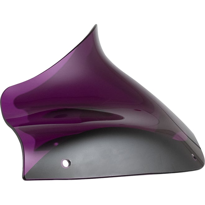 Klock werks Kolor Flare™ Windshield - 8" - Purple - FLTR