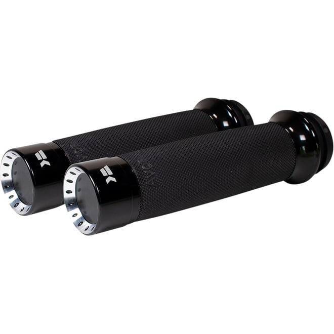 Khrome werks Grips - Turbine - Custom Contour - TBW - Black