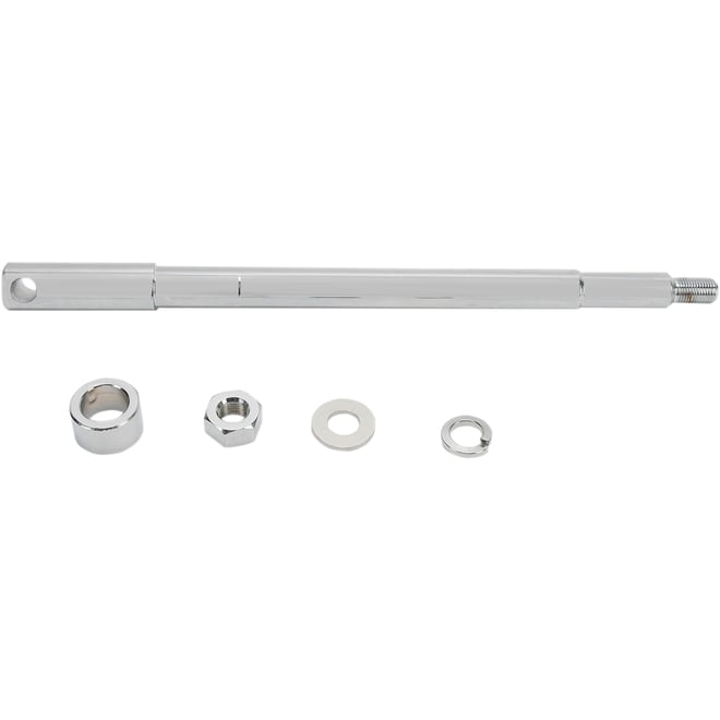 Drag specialties Axle Kit - Front - Chrome Drag specialties Axle Kit - Front - Chrome