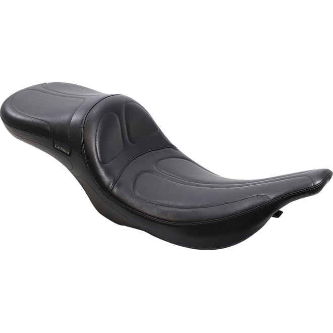 Le pera Maverick Daddy Long Legs Seat - Black - Stitched - FLT/FLHT '97-'01 Le pera Maverick Daddy Long Legs Seat - Black - Stitched - FLT/FLHT '97-'01