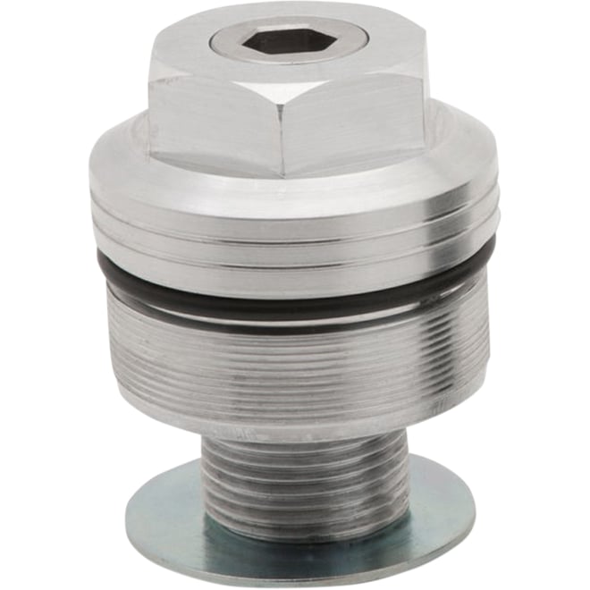 Burly brand Fork Preload Adjuster - Machined Aluminum - 49 mm