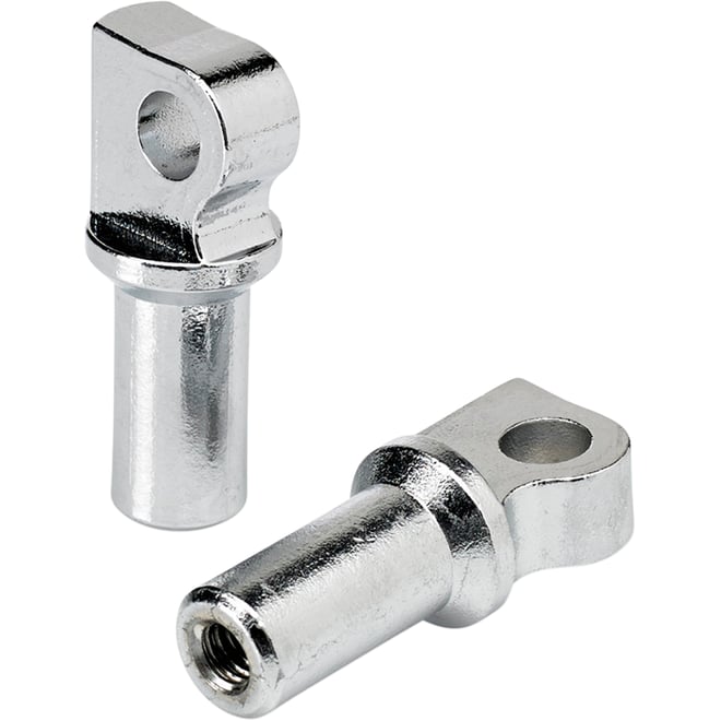 Biltwell Male Mount Replacement Clevis - Polished Biltwell Male Mount Replacement Clevis - Polished