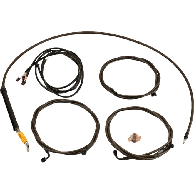 La choppers Cable Kit - Stock Handlebars - Midnight La choppers Cable Kit - Stock Handlebars - Midnight