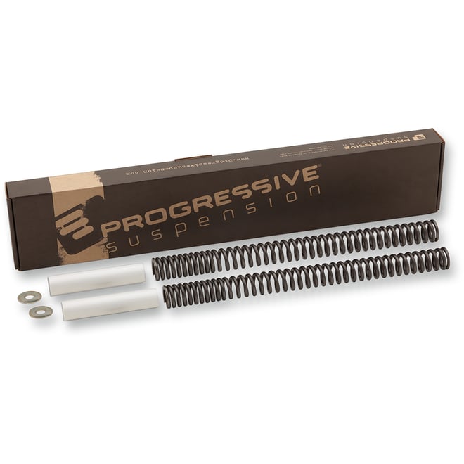 Progressive suspension Drop-In Front Fork Lowering System