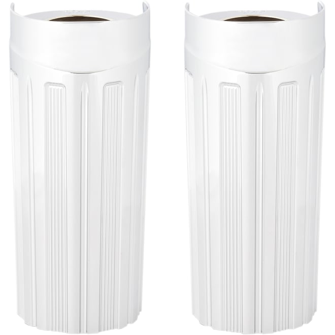 Arlen ness Fork Boot Covers - +2" - Chrome - 10-Gauge - FL