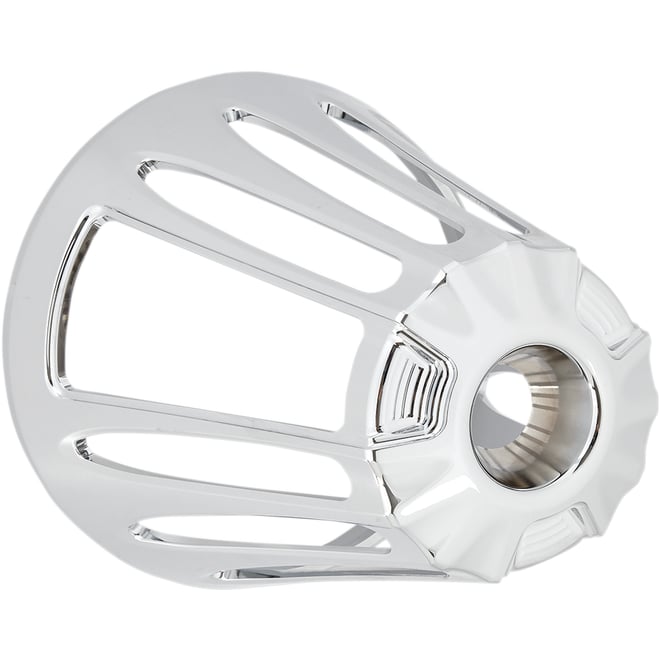 Arlen ness Monster Sucker Air Cleaner Cover - Deep-Cut - Chrome
