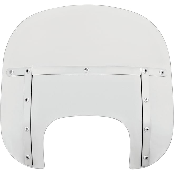 Memphis shades Fats Windshield - Clear - 13" - FLFB/S