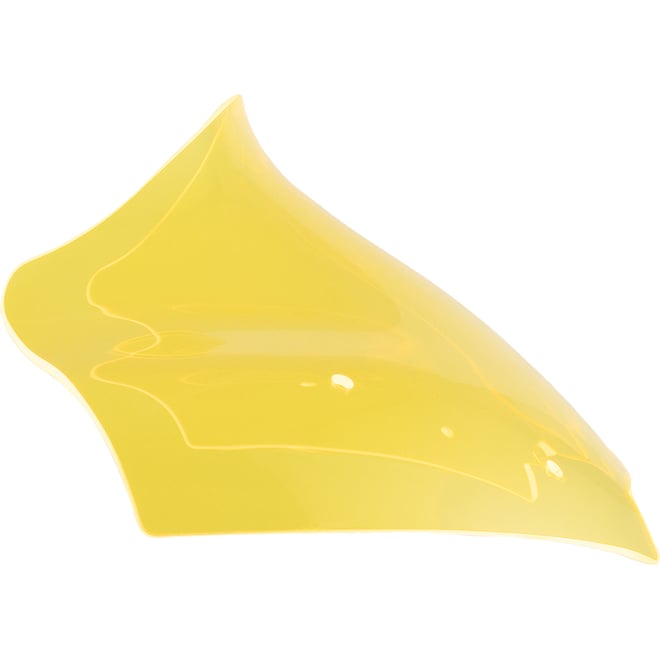 Klock werks Kolor Flare™ Windshield - 10" - Yellow Ice - FLTR