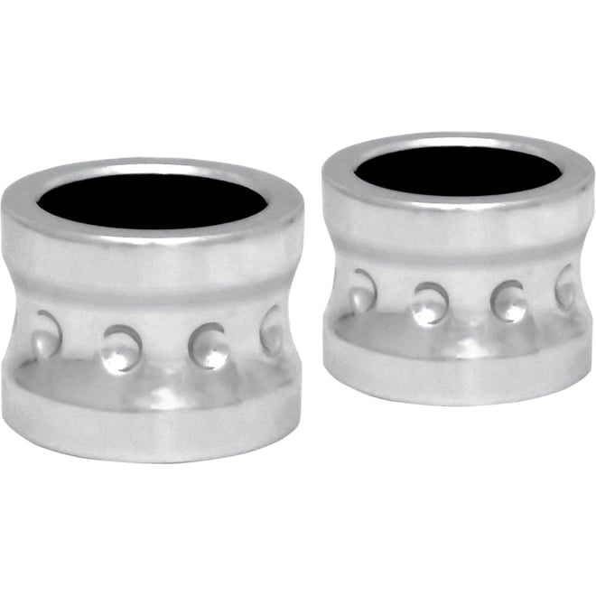 Covingtons Axle Spacer - Dimpled - Chrome - Non-ABS - FLT