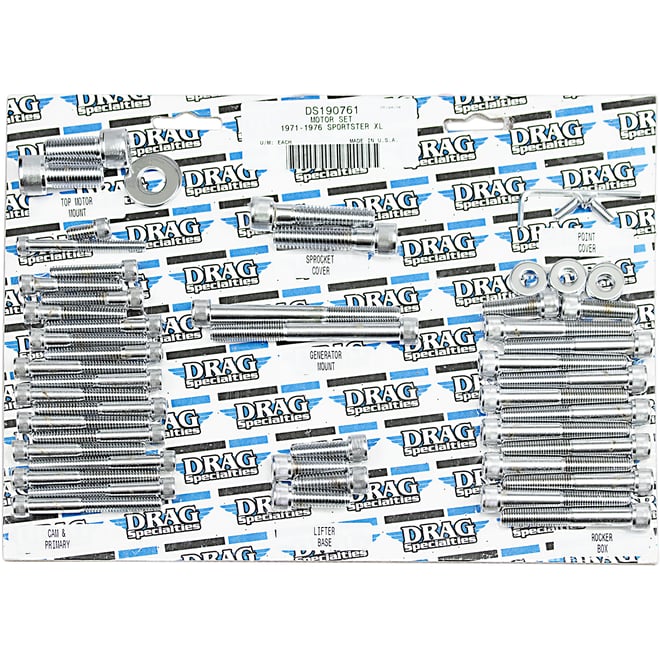 Drag specialties Bolts - Motor - Socket-Head - XL