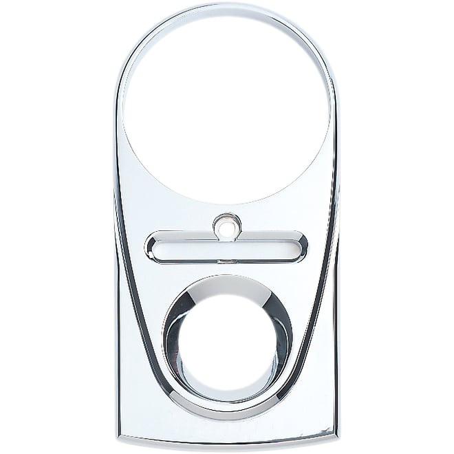 Joker machine Tear Drop Upper Dash Cover - Smooth - Chrome Joker machine Tear Drop Upper Dash Cover - Smooth - Chrome