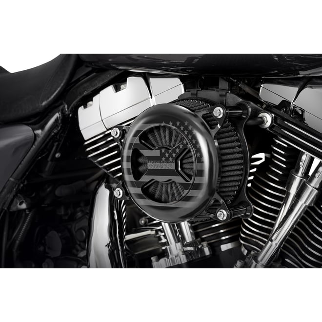 Vance & hines VO2 America Air Cleaner - Black - Twin Cam Vance & hines VO2 America Air Cleaner - Black - Twin Cam