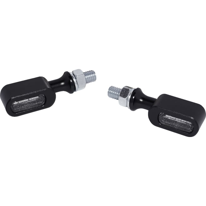 Drag specialties Marker Light - Clear/Amber - Matte Black