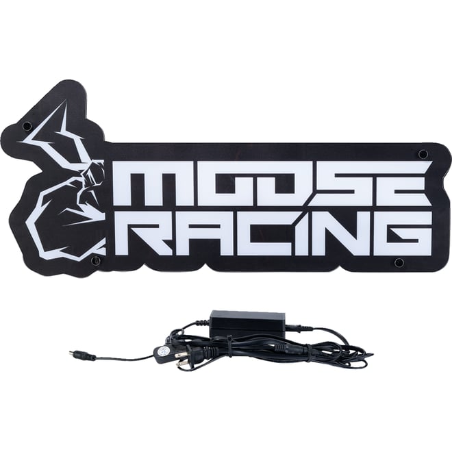 Moose racing Lighted Sign