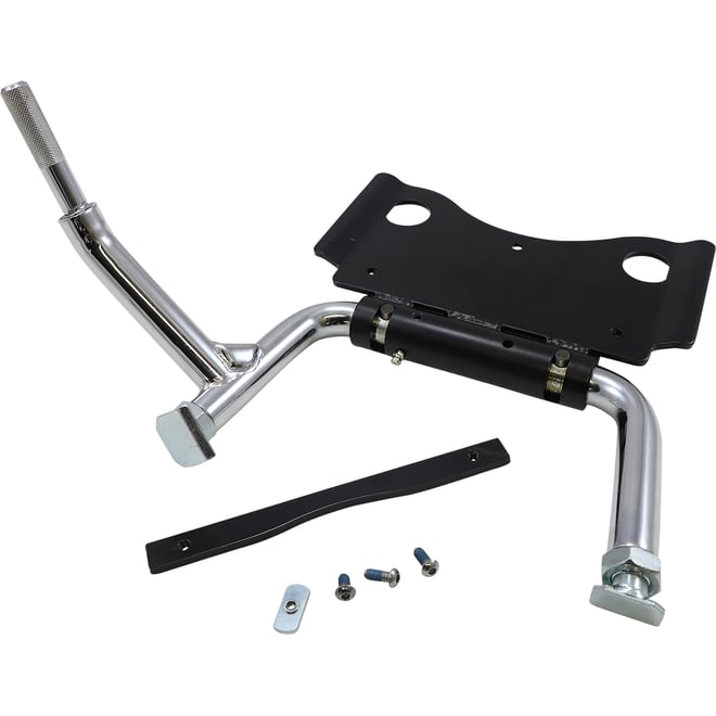 Drag specialties Center Kickstand - Chrome