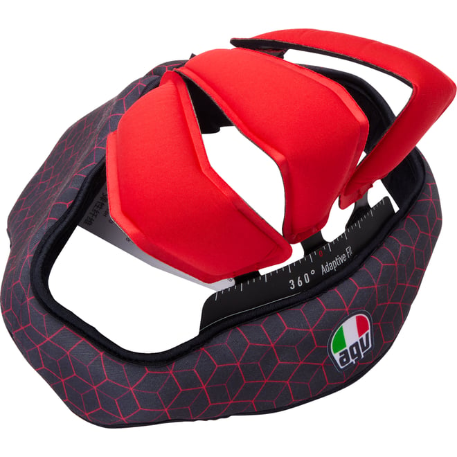 Agv Pista GP RR Liner - Black/Red - 2XL