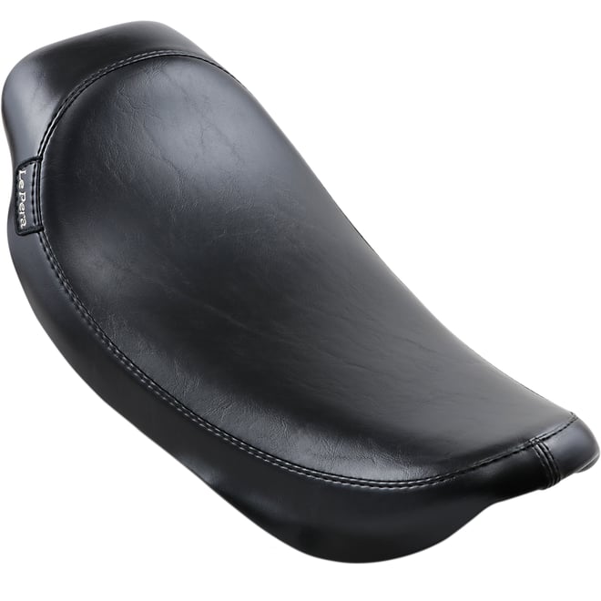 Le pera Silhouette Solo Seat - Smooth - Black - Dyna '96-'03