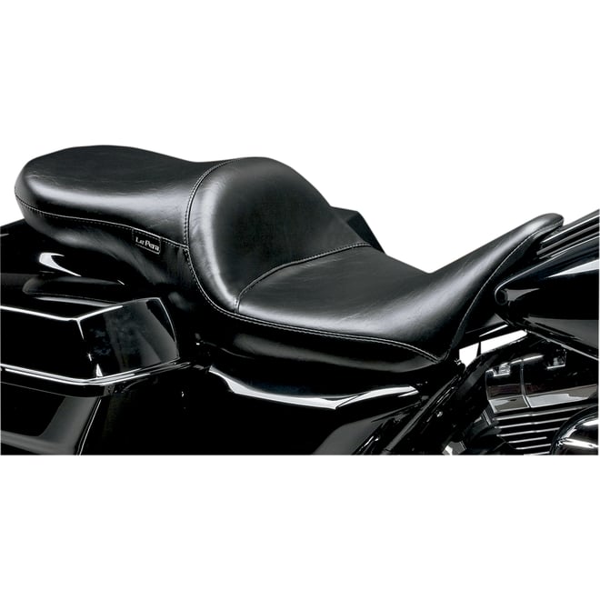 Le pera Maverick Daddy Long Legs Seat - Black - Smooth - FL '08-'23 Le pera Maverick Daddy Long Legs Seat - Black - Smooth - FL '08-'23