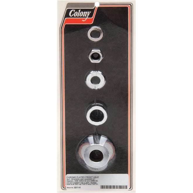 Colony Axle Spacer - Front - FXSTD Colony Axle Spacer - Front - FXSTD