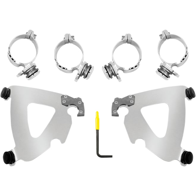 Memphis shades Road Warrior Mounting Kit - Polished - FXLR
