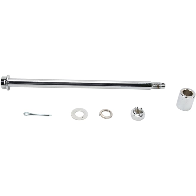 Drag specialties Axle Kit - Rear - Chrome - '86-'99 ST Drag specialties Axle Kit - Rear - Chrome - '86-'99 ST