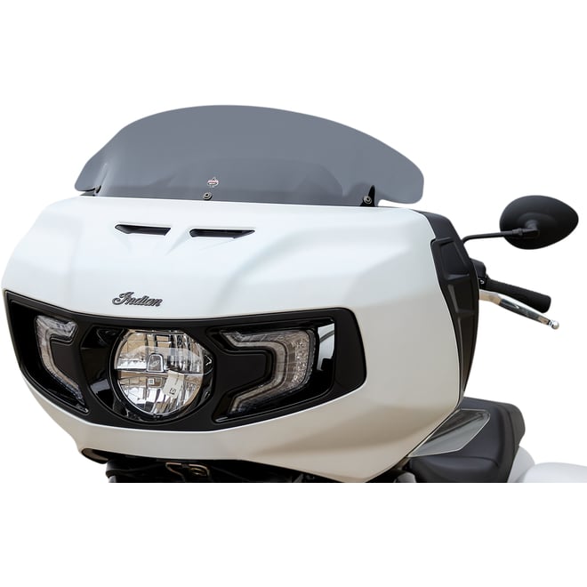 Klock werks Flare™ Windshield - 8" - Dark Smoke - Challenger