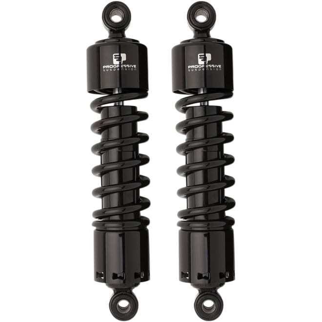 Progressive suspension 412 Series Shock - 12" - Heavy Duty - Black - Dyna