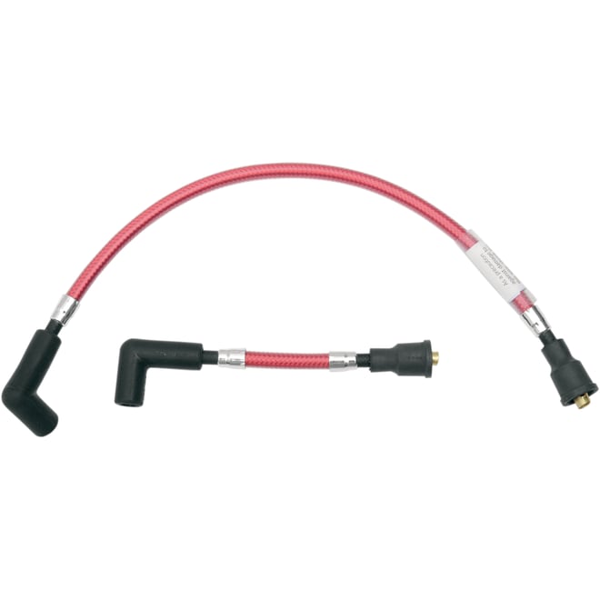 Magnum shielding Spark Plug Wires - Red - '65-'99 FX/XL