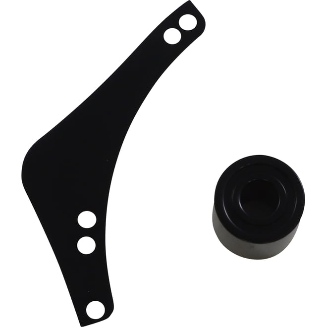 Arlen ness Inverted Air Cleaner Cover Plate - Black