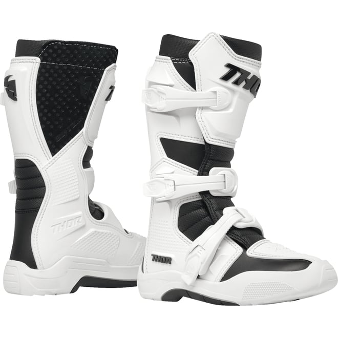 Thor Youth Blitz XR Boots White/Black 