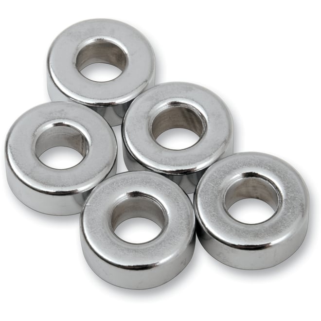 Drag specialties Spacer - Chrome - 1/4" x 5/8" x 1/4"