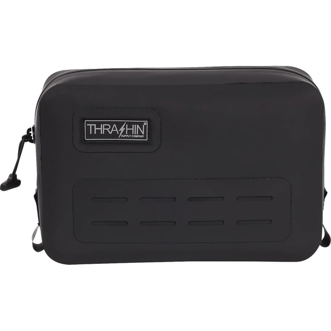 Thrashin supply co. Handlebar Bag - Black - Waterproof Thrashin supply co. Handlebar Bag - Black - Waterproof