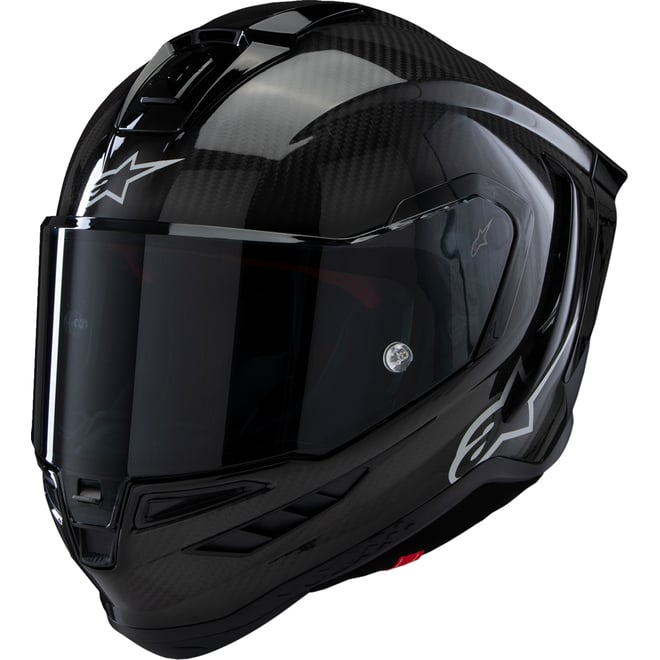 Alpinestars Supertech R10 Helmet Solid Carbon Black Alpinestars Supertech R10 Helmet Solid Carbon Black