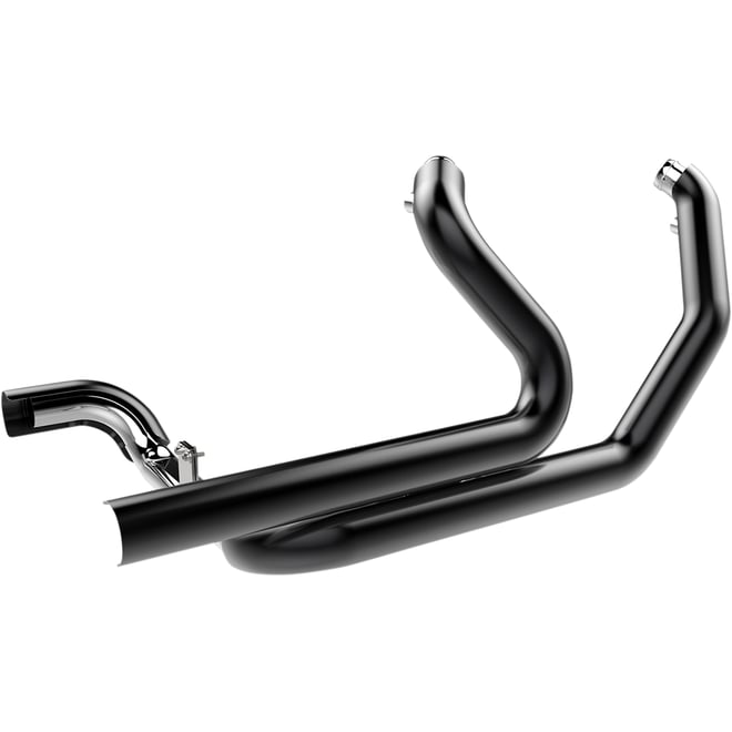 Khrome werks Aggressor 2-into-2 Crossover Headers - Black Khrome werks Aggressor 2-into-2 Crossover Headers - Black