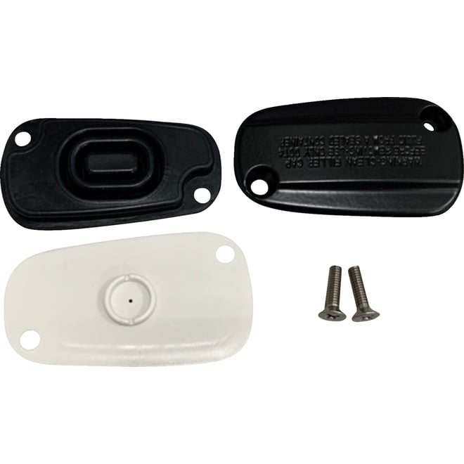 Drag specialties Rear Master Cylinder Cover - M8 Softail - Black