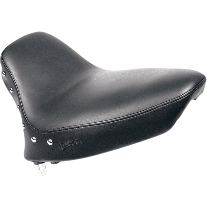 Saddlemen Seat - Renegade™ Solo - Smooth - Studded - Black - Softail