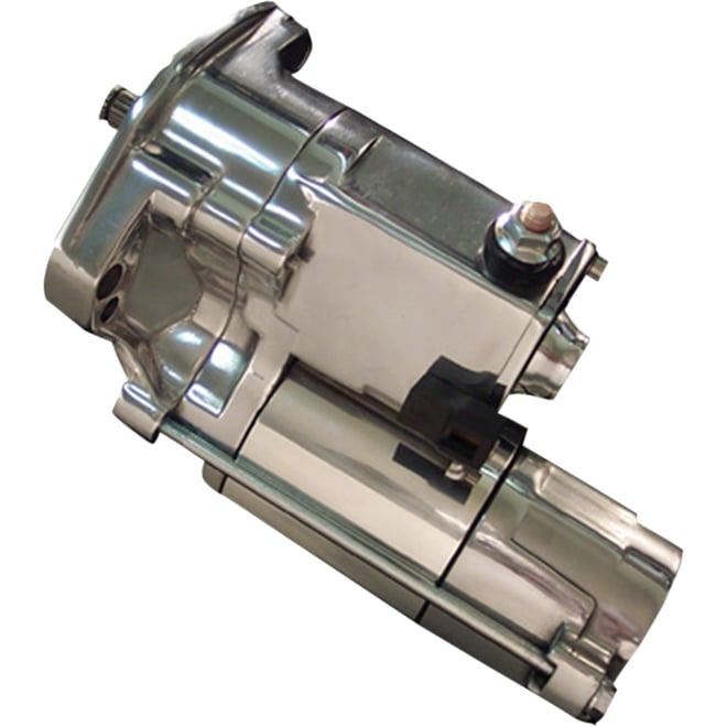 Terry components Starter Motor - Harley Davidson - Chrome