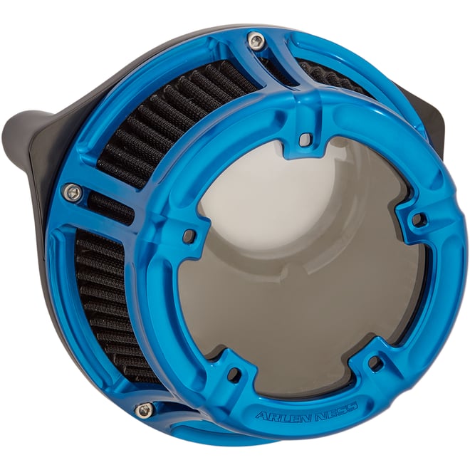 Arlen ness Method™ Clear Series Air Cleaner - Blue Arlen ness Method™ Clear Series Air Cleaner - Blue