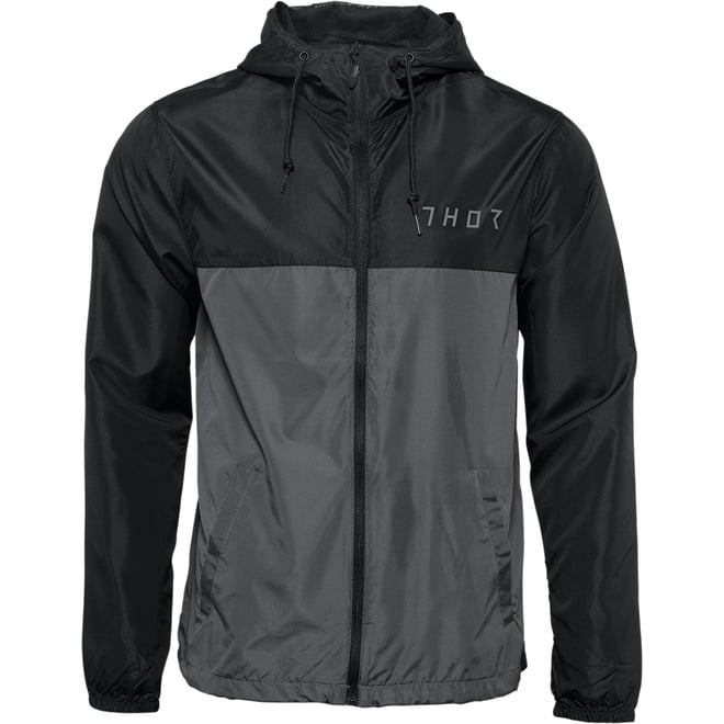 Thor Division Windbreaker Black/Charcoal 