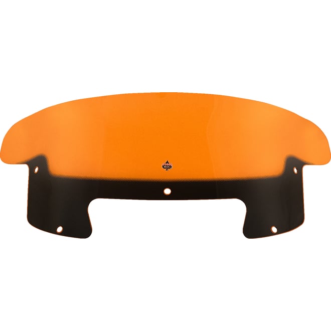 Klock werks Kolor Flare™ Windshield - 8" - Orange - Indian