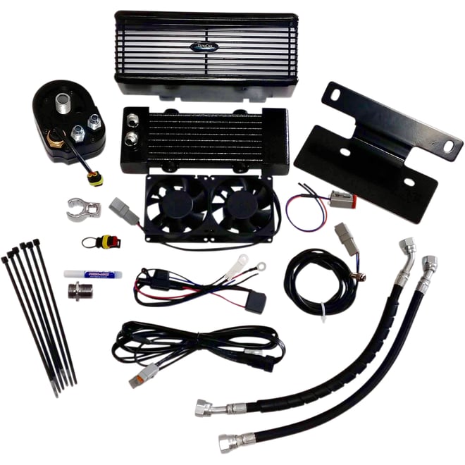 Ultracool Oil Cooler Kit - Black