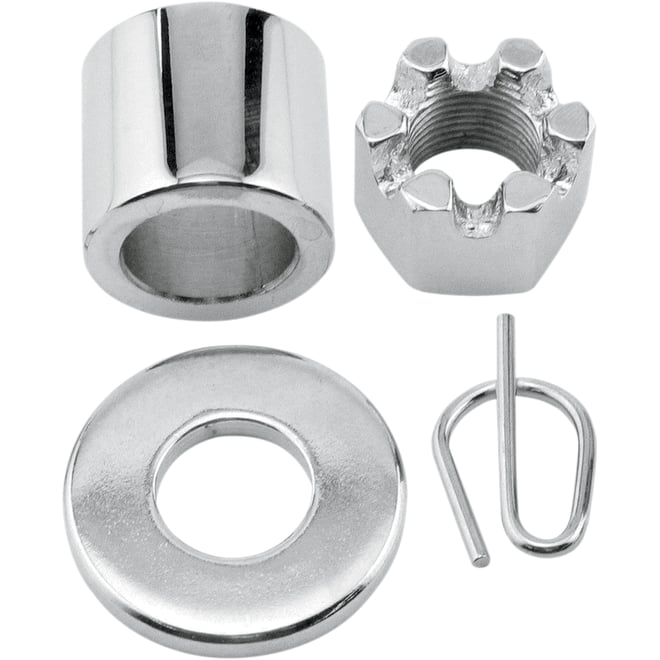 Colony Axle Spacer - Front - Kit - 00-06 FXST