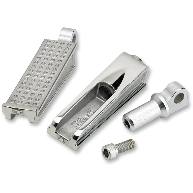 Biltwell Sanderson Footpegs - Polished Biltwell Sanderson Footpegs - Polished
